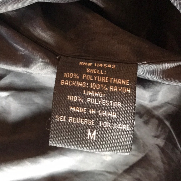 joujou leather jacket with zips - Picture 6 of 7